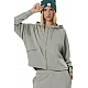 ΓΥΝΑΙΚΕΙΑ MODAL ΖΑΚΕΤΑ ΜΕ ΚΟΥΚΟΥΛΑ Body Action 071524-01-FOG GREEN