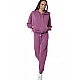 ΓΥΝΑΙΚΕΙΑ CROPPED ZΑΚΕΤΑ ΜΕ ΚΟΥΚΟΥΛΑ Body Action 071528-01-CRUSHED BERRY