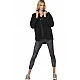 ΓΥΝΑΙΚΕΙΑ OVERSIZED BOUCLE-FLEECE ΖΑΚΕΤΑ Body Action 071530-01-BLACK