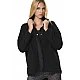 ΓΥΝΑΙΚΕΙΑ OVERSIZED BOUCLE-FLEECE ΖΑΚΕΤΑ Body Action 071530-01-BLACK