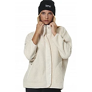 ΓΥΝΑΙΚΕΙΑ OVERSIZED BOUCLE-FLEECE ΖΑΚΕΤΑ Body Action 071530-01-PRISTINE ECRU