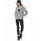 ΓΥΝΑΙΚΕΙΑ FLEECE ΖΑΚΕΤΑ Body Action 071624-01-HEATHER GREY