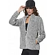 ΓΥΝΑΙΚΕΙΑ FLEECE ΖΑΚΕΤΑ Body Action 071624-01-HEATHER GREY
