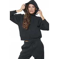 ΓΥΝΑΙΚΕΙΑ ΖΑΚΕΤΑ ΜΕ ΚΟΥΚΟΥΛΑ Body Action 071626-01-BLACK