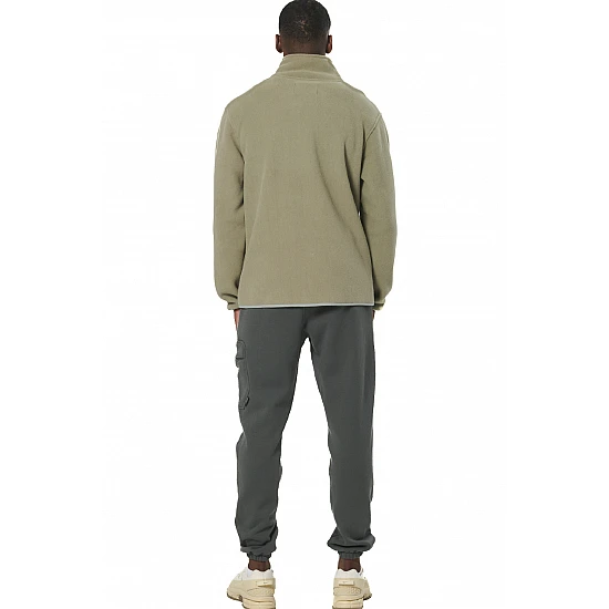 ΑΝΔΡΙΚΗ BOUCLE-FLEECE ΖΑΚΕΤΑ Body Action 073522-01-FOG GREEN