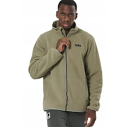 ΑΝΔΡΙΚΗ BOUCLE-FLEECE ΖΑΚΕΤΑ Body Action 073522-01-FOG GREEN