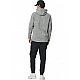 ΑΝΔΡΙΚΗ KNIT FLEECE ΖΑΚΕΤΑ ΜΕ ΚΟΥΚΟΥΛΑ Body Action 073528-01-CHALK GREY HEATHER