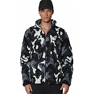 ΑΝΔΡΙΚΗ SHERPA ΖΑΚΕΤΑ  Body Action 073529-01-CAMO BLACK GREY