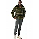 ΑΝΔΡΙΚΗ SHERPA ΖΑΚΕΤΑ  Body Action 073529-01-GREEN BLACK WINTER PASS