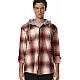 ΑΝΔΡΙΚΟ FLEECE ΠΟΥΚΑΜΙΣΟ ΚΑΡΟ  Body Action 073532-01-ECRU RED