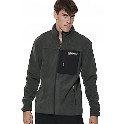 ΑΝΔΡΙΚΗ POLAR FLEECE ΖΑΚΕΤΑ Body Action 073626-01-KHAKI GREEN