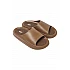 UNISEX SUMMER SLIDES Body Action 093609-01-MOCHA BROWN