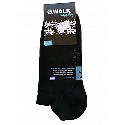 Ανδρική Κάλτσα WALK SOCKS W126 Μαύρη