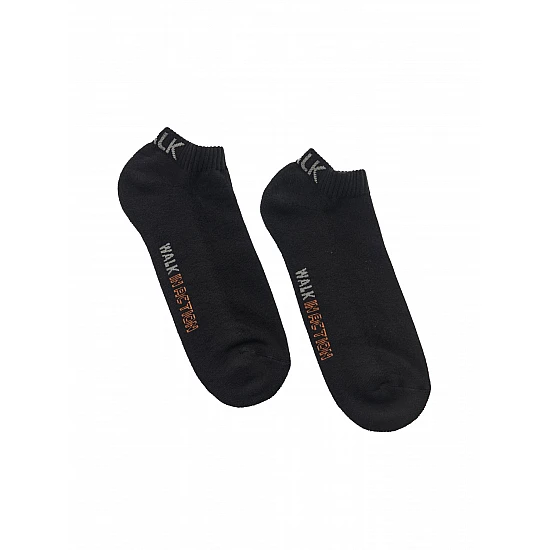 Ανδρική Κάλτσα  WALK SOCKS W124 Μαύρη