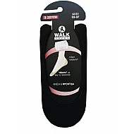 Κάλτσα  σουμπά  2 ζεύγη WALK SOCKS W714 Μαύρη 