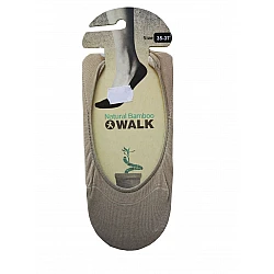 Κάλτσα  σουμπά bamboo WALK SOCKS W716 Μπεζ