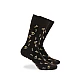 Ανδρική Κάλτσα bamboo με Σχέδιο WALK W304-39-16 ΚΑΦΕ