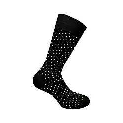 Ανδρική Κάλτσα bamboo με Σχέδιο WALK W304-3-02 ΜΑΥΡΟ