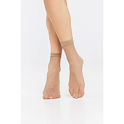 Γυναικείο Σοσόνι Καλτσάκι Δίχτυ Ελαστκό ONE SIZE Sensi 0213 ΜΠΕΖ