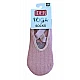 Γυναικείο Καλτσάκι Γιόγκα Βαμβακερό One Size 36-41 Αντιολισθητικός Πάτος βετουζάκια ABS Λάστιχο Στήριξης IDER 2103 ΡΟΖ