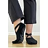 Γυναικείο Καλτσάκι Γιόγκα Βαμβακερό One Size 36-41 Αντιολισθητικός Πάτος βετουζάκια ABS Λάστιχο Στήριξης IDER 2103 ΜΑΥΡΟ