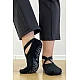 Γυναικείο Καλτσάκι Γιόγκα Βαμβακερό One Size 36-41 Αντιολισθητικός Πάτος βετουζάκια ABS Λάστιχο Στήριξης IDER 2103 ΜΑΥΡΟ