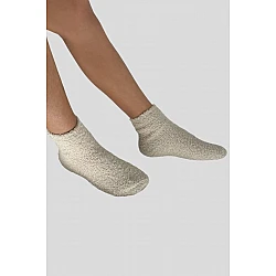 Γυναικεία Κάλτσα Ύπνου Fleece Ισοθερμική One Size 36-41 IDER 2165 ΚΙΤΡΙΝΟ