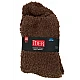 Ανδρική Κάλτσα Ύπνου Fleece Ισοθερμική One Size 42-47 IDER 2165-060 ΚΑΦΕ