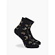 Γυναικεία Κάλτσα Ημίκοντη bamboo 36-40 ONE SIZE WALK SOCKS W333-25-02 ΜΑΥΡΟ