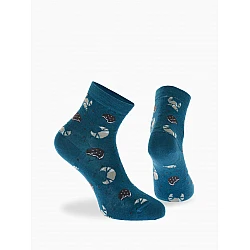 Γυναικεία Κάλτσα Ημίκοντη bamboo 36-40 ONE SIZE WALK SOCKS W333-25-87 ΠΕΤΡΟΛ