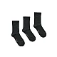 Παιδική Κάλτσα bamboo 35-38 ONE SIZE 3 Ζεύγη WALK SOCKS W1810-3-020202 ΜΑΥΡΟ