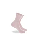 Παιδική Κάλτσα bamboo 35-38 ONE SIZE 3 Ζεύγη WALK SOCKS W1810-3-122930 ΓΚΡΙ ΡΟΖ ΛΙΛΑ