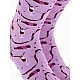 Κάλτσα Βαμβακερή Σχέδιο Wine One Size 36-40 Μαλακό Λάστιχο WALK W132-9-30 ΡΟΖ