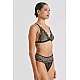 Δαντελένιο Σετ Εσωρούχων   Ασημί Milena By Paris Set10198-7747-Ασημί