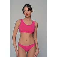 Γυναικείο Σετ Εσωρούχων Ύφασμα Rib   Φούξια Milena By Paris Set10204_8496-Φούξια
