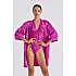 Σετ Sexy Κορμάκι και Σατέν Ρόμπα   Magenta Milena By Paris Set2529-5369-Magenta