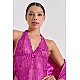 Σετ Sexy Κορμάκι και Σατέν Ρόμπα   Magenta Milena By Paris Set2529-5369-Magenta