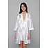 Σετ Σατέν Νυχτικό με Ρόμπα   Ιβουάρ Milena By Paris Set3356_5303-Ιβουάρ