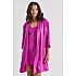 Σετ Σατέν Εσωρούχων Νυχτικάκι + Ρόμπα   Magenta Milena By Paris Set3429-5369-Magenta