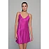 Νυχτικάκι Σατέν Ζακάρ + String   Magenta Milena By Paris 003429-Magenta