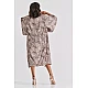 Μάξι Κιμονό Σατέν    Animal Print Milena By Paris 005376-Animal Print