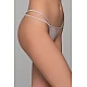 Micro G string Λύκρα   Μπεζ Milena By Paris 006917-Μπεζ