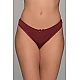 G string Ιριδίζουσα Λύκρα   Μπορντό Milena By Paris 006918-Μπορντό