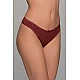 G string Ιριδίζουσα Λύκρα   Μπορντό Milena By Paris 006918-Μπορντό