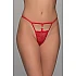 Δαντελένιο G string με Κόσμημα   Κόκκινο Milena By Paris 006937-Κόκκινο