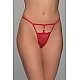 Δαντελένιο G string με Κόσμημα   Κόκκινο Milena By Paris 006937-Κόκκινο