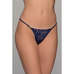 Δαντελένιο Micro G string   Μπλε Milena By Paris 006950-Μπλε