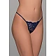 Δαντελένιο Micro G string   Μπλε Milena By Paris 006951-Μπλε