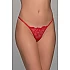 Δαντελένιο Micro G string   Κόκκινο Milena By Paris 006951-Κόκκινο