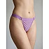 G string Γυαλιστερή Λύκρα με Φαρδύ Λάστιχο   Λιλά Milena By Paris 006964-Λιλά